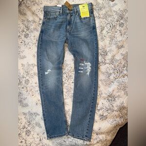 Levi's Men's Light Blue Skinny Jeans